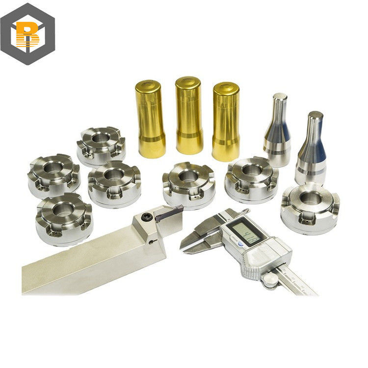 Machining CNC de laiton tournant pour le prototypage rapide sur mesure de pièces en acier inoxydable
