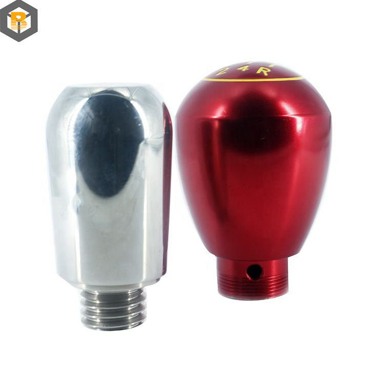 Titane bouton de changement de vitesse bouton d'engrenage de voiture pièce de rechange avec OEM ODM CNC Turning / Machining Parts