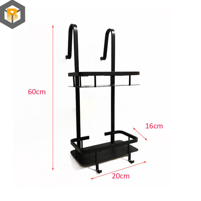 Organisateur de salle de bain sur mesure 2D sur la porte panier de rangement