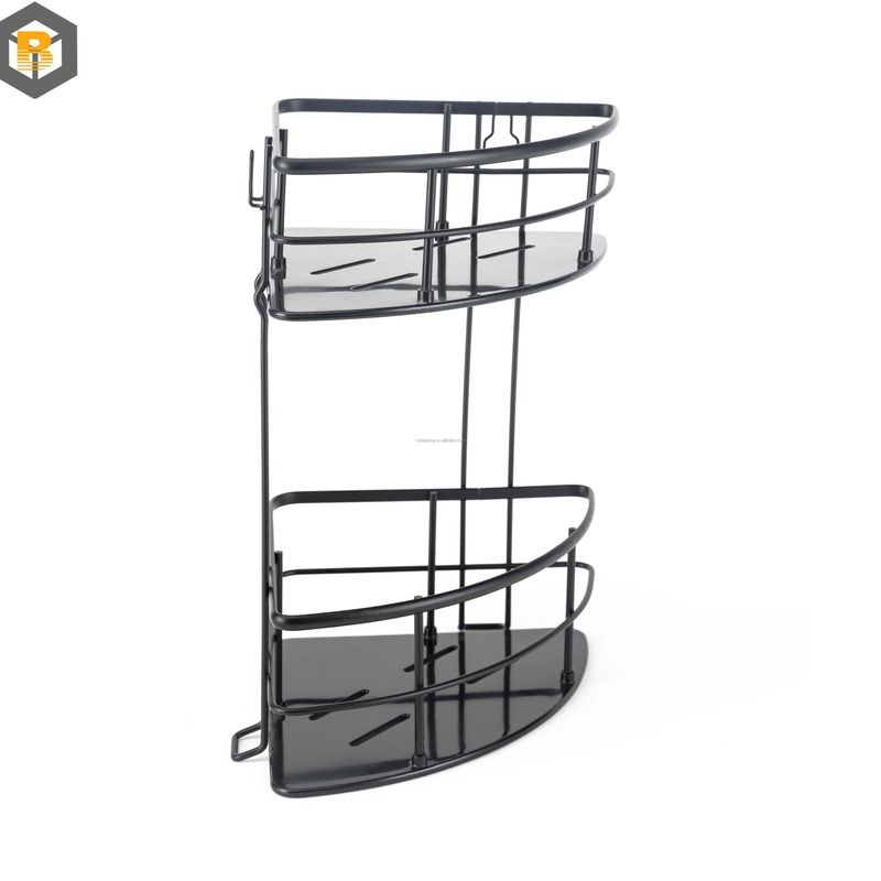 Monté sur le mur auto-adhésif fil d'angle de la douche Caddy pièce de rechange personnalisée par 2D / 3D / dessin